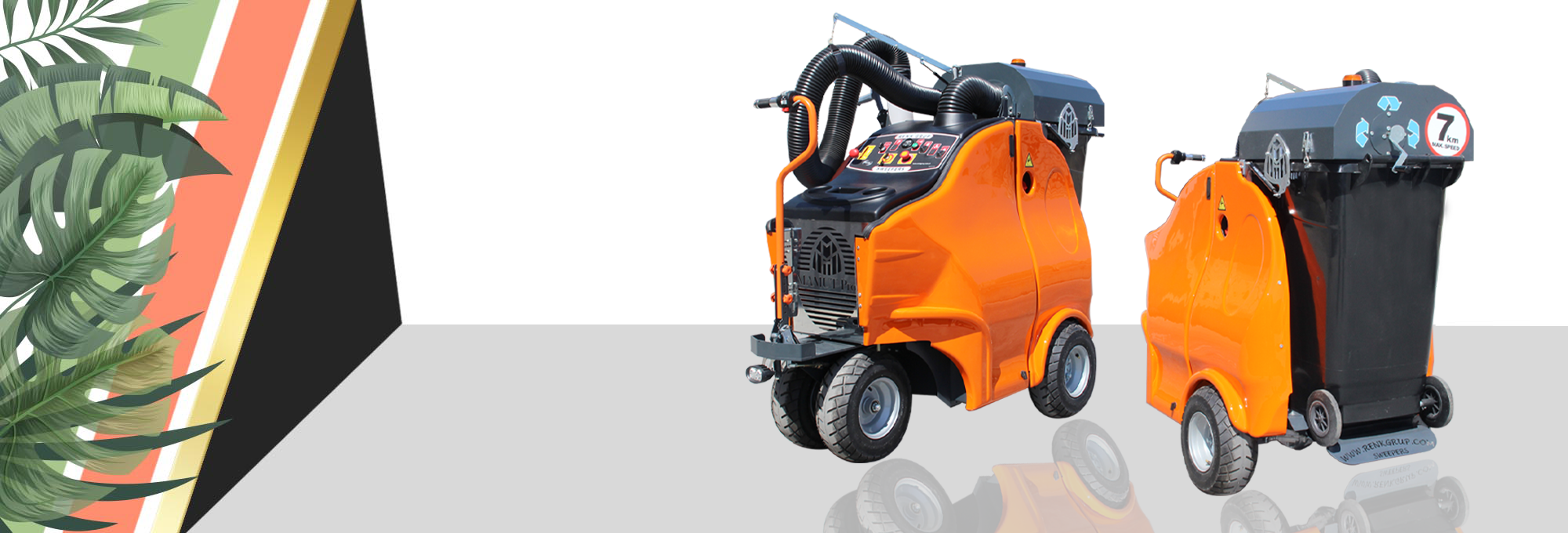 Benzinli Elle Kumandalı Süpürge Makinesi MAMUT PRO ST